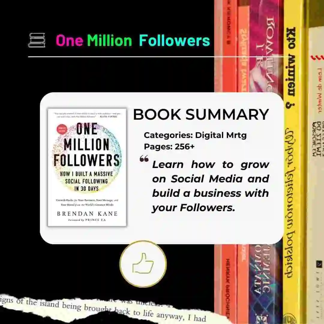 One Million Followers Book Summary